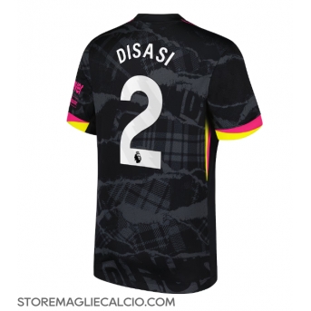 Chelsea Axel Disasi #2 Maglia Gara Terza Repliche 2024-25
